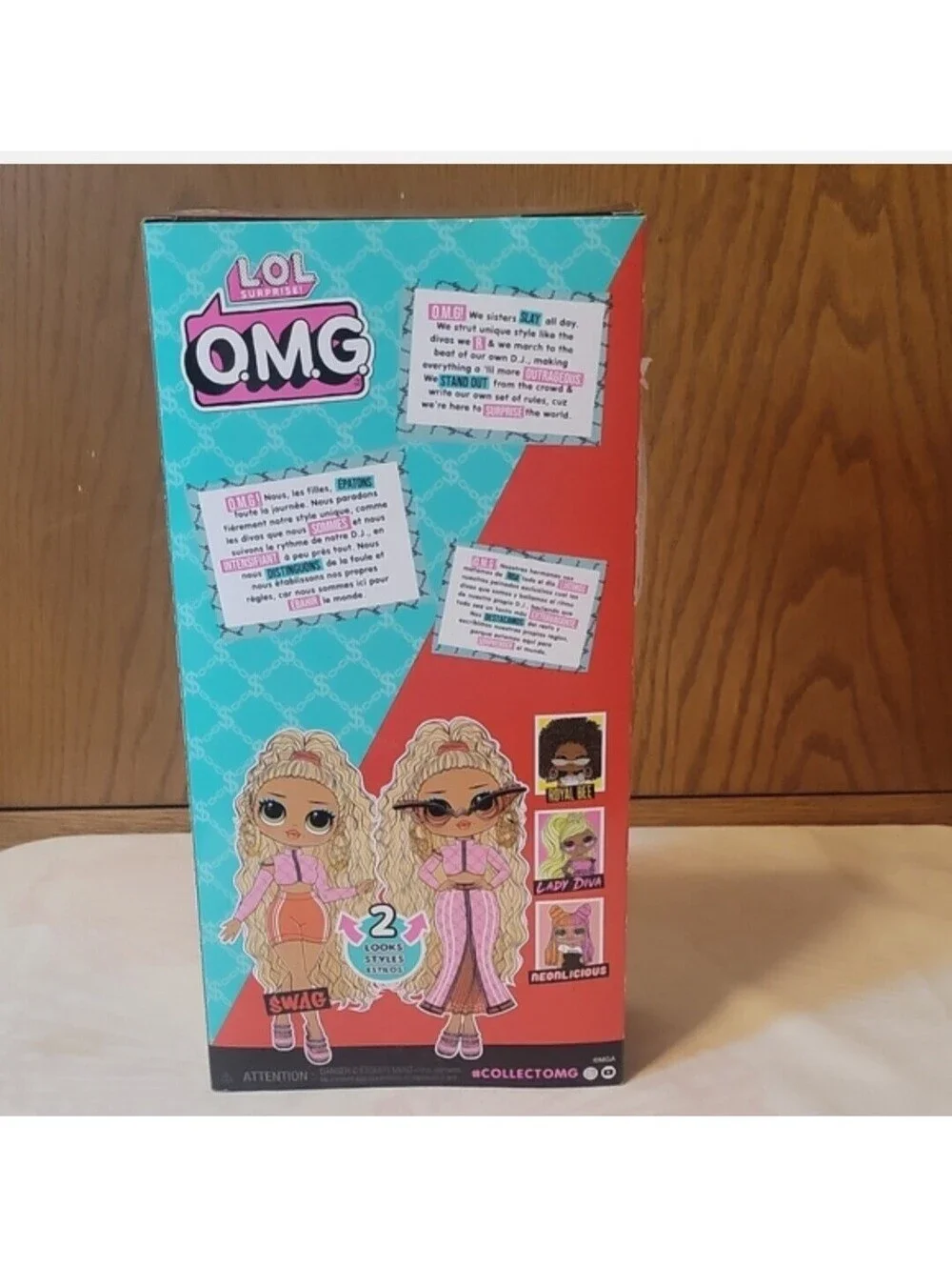 L.O.L. Surprise! OMG Swag Doll in Pink Outfit
